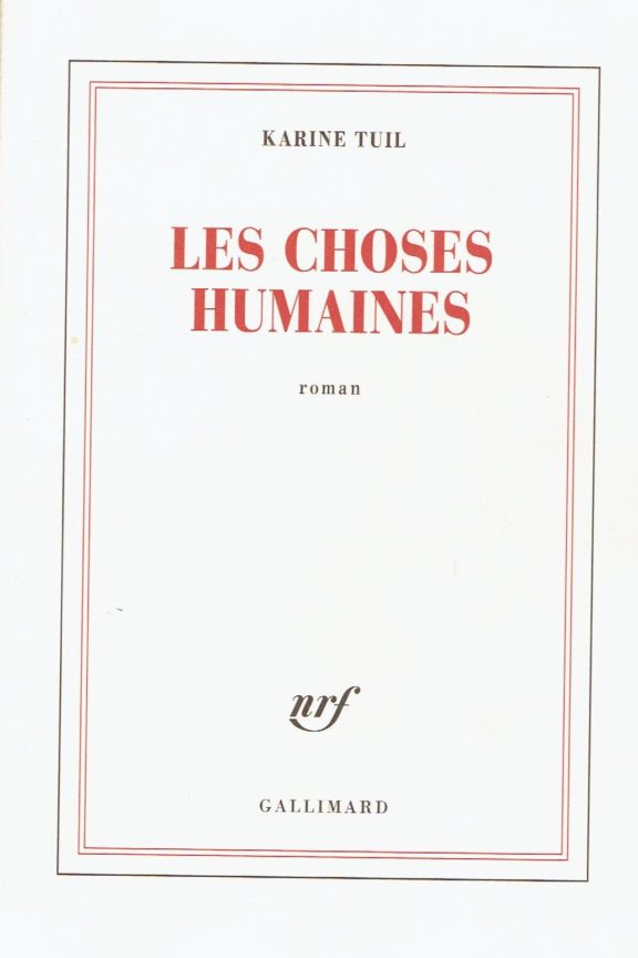 Les choses humaines promo livre